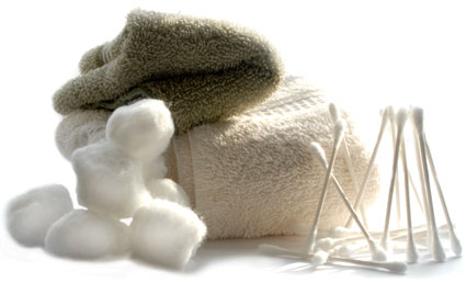 cotton and towels
